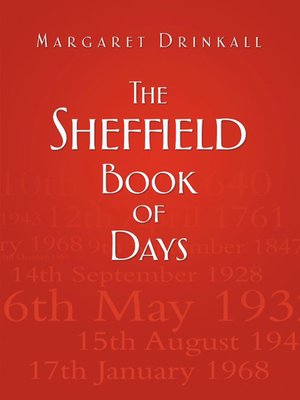cover image of The Sheffield Book of Days